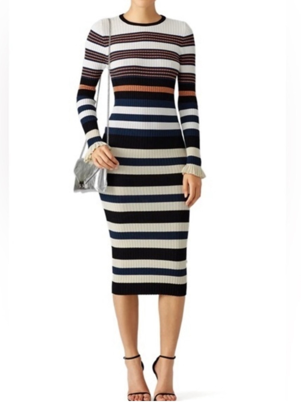 Opening Ceremony Striped sweater Dress